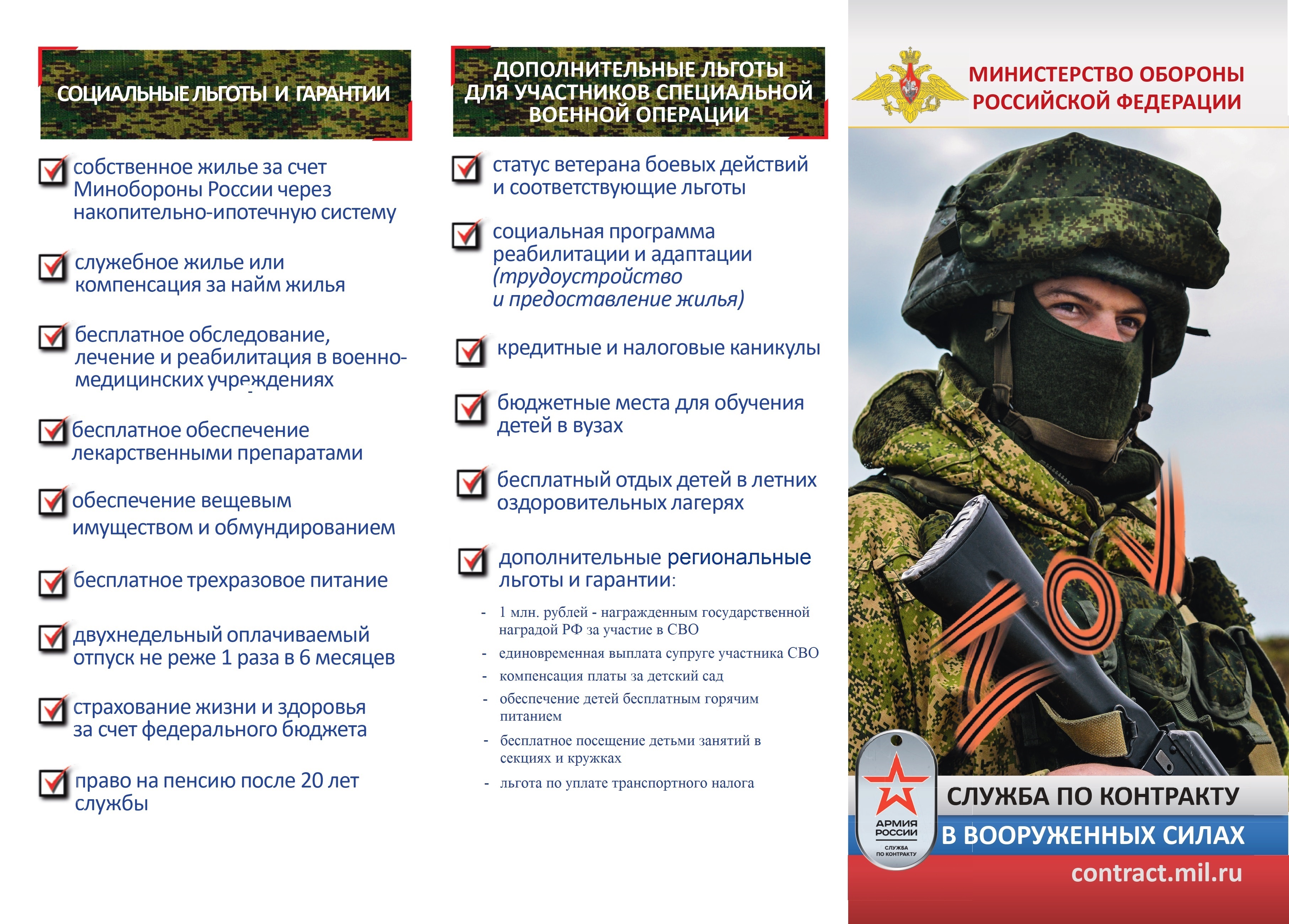 военная служба плакат 2